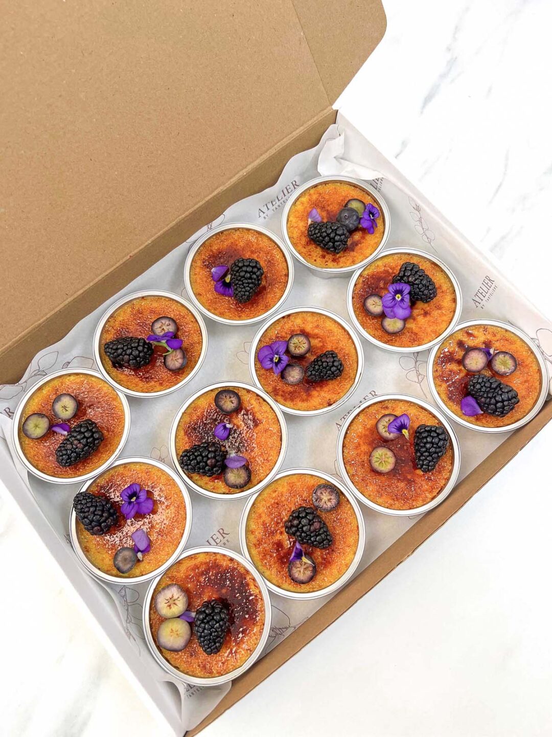 Les Petites Cremes de la Creme Brulee